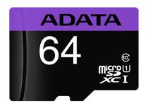 Cartao de Memoria Adata Micro SD 64GB C10 Ultra - (AUSDH64GUICL10-RA1)