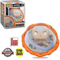 Funko Pop Avatar Exclusive - Aang (Avatar State) - 1000 Super Sized 10" - Glow In The Dark