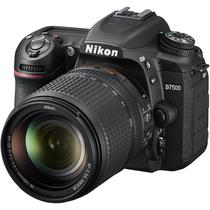 Camera DSLR Nikon D7500 Kit 18-140MM VR 4K Uhd com Tela 3.2"/Wi-Fi/Bluetooth/Expeed 5 - Preto