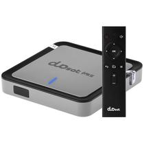 Receptor Fta Duosat Pulse 4K Ultra HD com Iptv e 32GB + 2GB de Ram Bivolt - Preto/Cinza