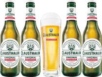 Cerveja Clausthaler Original - Sem Alcool 4X330ML + Copo