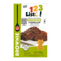 Mistura para Brownie Sem Gluten 123LISTO 300G