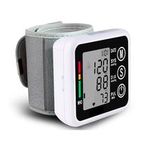 Medidor de Pressao Digital JZK-002R Esfigmomanometro Eletrico Em Pulso A Pilha (Nao Incluida) - Branco