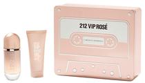 Kit Perfume Carolina Herrera 212 Vip Rose Edp 80ML + Body Lotion 100ML - Feminino