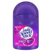 Desodorante Roll On Lady Speed Stick Feminino Pro 5EM1 50ML