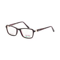 Armacao para Oculos de Grau Visard OA8057 C1 Tam. 53-18-140MM - Vermelho/Preto