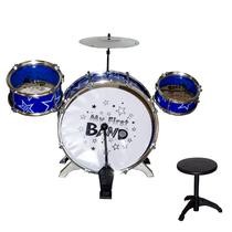 Bateria de Brinquedo Jazz Drums 5+ Ages - Azul