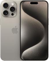 Apple iPhone 15 Pro Max 1TB Tela 6.7" Natural Titanium A2849 MU6H3LL (Deslacrado)