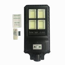 Refletor / Luminaria LED para Poste de Rua com Placa Solar Fotovoltaica JD-9960 60W 6500K com Controle Remoto