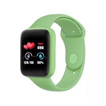 Relogio Smartwatch Bracelet D20 com Monitor de Frequencia Cardiaca, Calorias, Oxigenio No Sangue e Pedometro - Verde