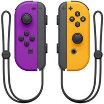 Controle Sem Fio Nintendo Joy-Con L/R para Nintendo Switch - Neon Purple/Neon Orange