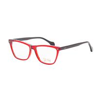 Armacao para Oculos de Grau Visard A0131 C7 Tam. 54-15-140 MM - Preto/Vermelho