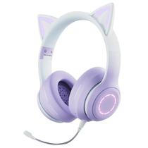 Fone Cat Havit BT029C Ear LED / Bluetooth - Roxo