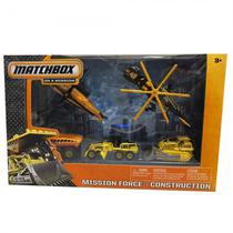 Carro Matchbox - Kit 5IN1 Mission Force Construction W5281