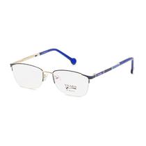 Armacao para Oculos de Grau Visard BF7060 C3 Tam. 54-17-140MM - Azul/Dourado