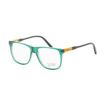 Armacao para Oculos de Grau Visard A0134 C8 Tam. 54-16-140MM - Verde/Preto