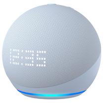 Amazon Echo Dot Alexa 5A Geracao With Clock - Azul (Caixa Danificada)