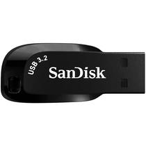 Pen Drive de 64GB Sandisk Ultra Shift SDCZ410-064G-G46 USB 3.2 - Preto