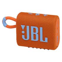 Speaker / Caixa de Som Portatil JBL Go 3 com Bluetooth - Laranja/ Azul Claro