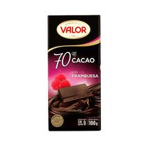 Chocolate Valor 70% Cacao Raspberry 100GR
