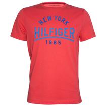 Camiseta Tommy Hilfiger Masculino C8878A7801-611 L Vermelho