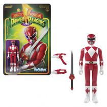 Boneco SUPER7 Mighty Morphin Power Rangers - Red Ranger 153416