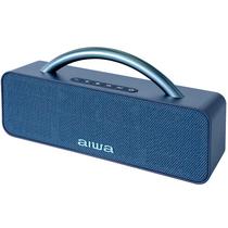 Speaker Aiwa AWS80BTU 20 Watts RMS com Bluetooth/Radio FM/Auxiliar - Azul