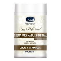 Ideal Crema para Masaje - Coco Y Vitamina e 650G
