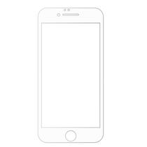 Pelicula 6D para Smartphone iPhone 6 Plus Branco