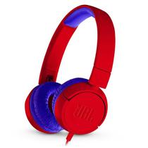 Headphone JBL JR300 JR300 P2 3.5 MM  Vermelho