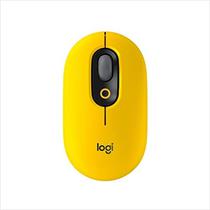 Mouse Logitech Pop Emoji Amarelo Sem Fio 910-006549