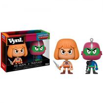 Boneco Funko VYNL Masters Of The Universe - He-Man Eamp; Trap Jaw