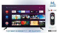 TV Mtek 58" Netflix/Smart/Uhd/4K - MK58FSAU