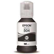 Refil de Tinta Epson T504 120-Al - para Impressora Epson - Preto - 127ML