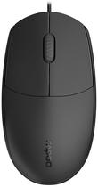 Mouse Rapoo N100C Optical - Black (com Fio) Esquerda