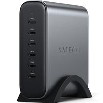 Carregador Satechi ST-C200GM-US USB-C de 200W Pdgan com 6 Portos - Space Gray