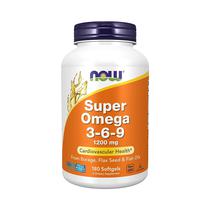 Ant_Suplemento Now Sports Super Omega 3-6-9 1200MG 180 Capsulas