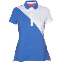 Camiseta Tommy Hilfiger Polo Feminina RM37678962-420 XL Branco Azul Rosa