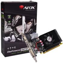 Placa de Vídeo Afox Geforce G210 AF210-512D3L5 512MB DDR3 HDMI/VGA e DVI