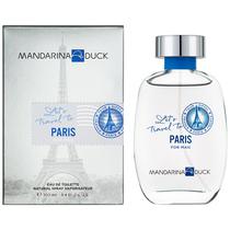 Perfume Mandarina Duck Let's Travel To Paris Edt Masculino - 100ML