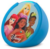 Amazon Echo Pop Kids Disney Princess Alexa 1A Geracao 2023 - Azul