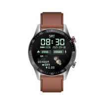 Smartwatch Blulory Glifo G5 com Tela 1.28", 230MAH, Monitoramento de Saude, Dados de Atividades Fiicas, Bluetooth, Android e Ios - Prata/Marrom