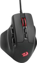 Mouse Gaming Redragon M806-RGB Bullseye 12400DPI Ajustavel/7 Botoes - Black