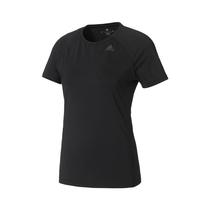 T-Shirt Adidas Feminina D2M Tee Solid Preta
