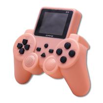 Console Game Stick Controller Gampead Digital Game Player S10 Portatil / 520 Jogos ( Mario Incluido) / Tela 2.4" / Dual / HD / 1020MAH - Rosa