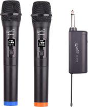 Microfone Wireless VHF Dual Supersonic SC-907VHF - Black