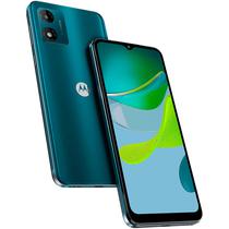 Smartphone Motorola Moto E13 XT2345-3 Lte DS 2/64GB 6.5" 13/5MP A13 - Aurora Green (Caja Fea)