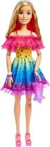 Boneca Barbie Vestido Colorido Mattel - HJX98