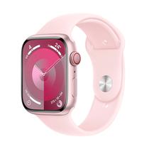 Apple Watch Series 9 MR943LL/A - Bluetooth - Wi-Fi - 41MM - GPS - Pink Aluminum/Light Pink Sport