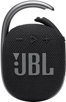 Caixa de Som JBL Clip 4 Bluetooth A Prova D'Agua - Preto